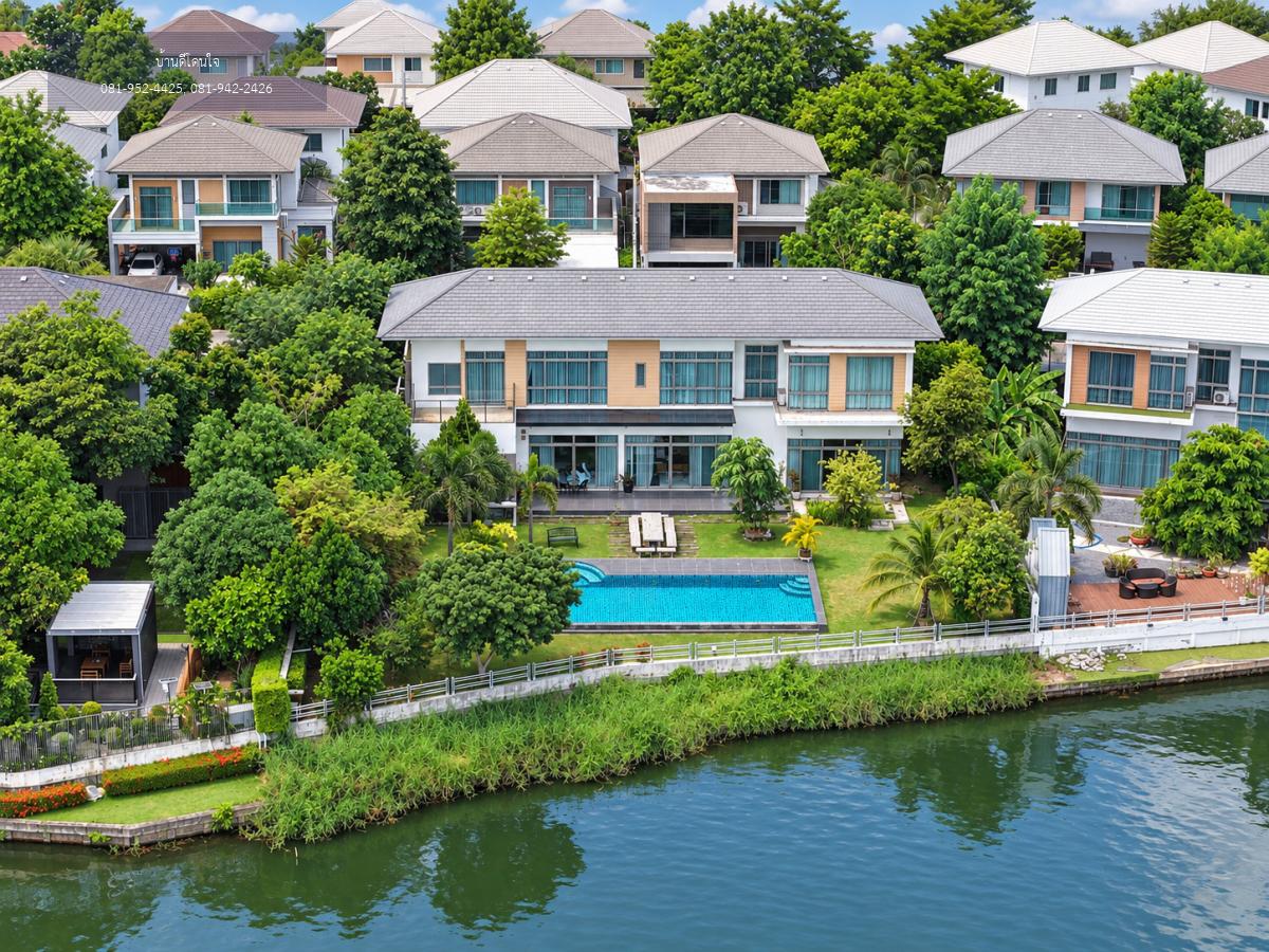 ขายบ้านริมทะเลสาบ Perfect Masterpiece Lakeside (297.6 ตร.ว.) บรรยากาศส่วนตัว สไตล์รีสอร์ท
