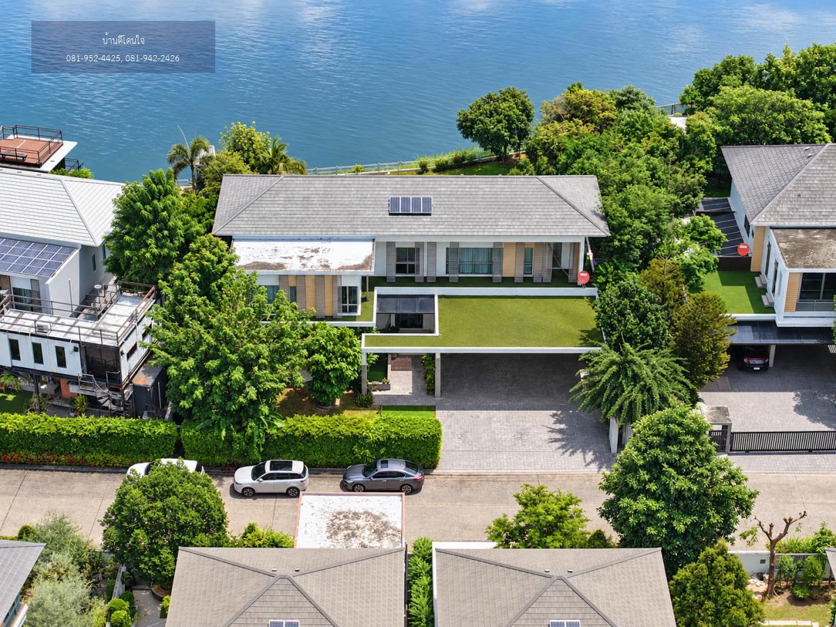 ขายบ้านริมทะเลสาบ Perfect Masterpiece Lakeside (297.6 ตร.ว.) บรรยากาศส่วนตัว สไตล์รีสอร์ท