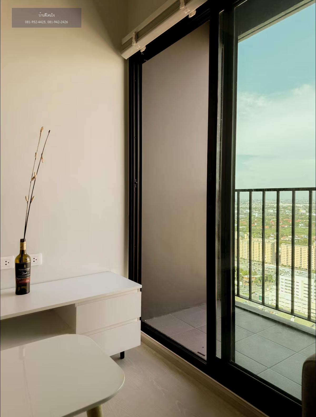 ให้เช่าคอนโดใหม่ Nue Noble ศรีนครินทร์ – ลาซาล (25.99 ตร.ม.) 1 นอน 1 น้ำ พร้อมเข้าอยู่