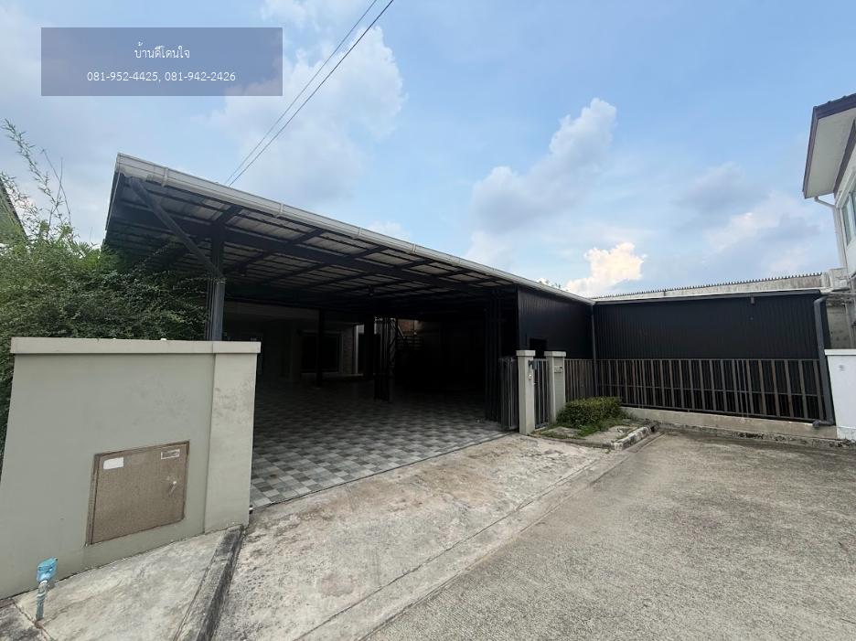 ขายบ้านเดี่ยว มัณฑนา รามอินทรา-วงแหวน (77 ตร.ว.) หลังมุมใกล้รถไฟฟ้า สถานีรามอินทรา กม.9