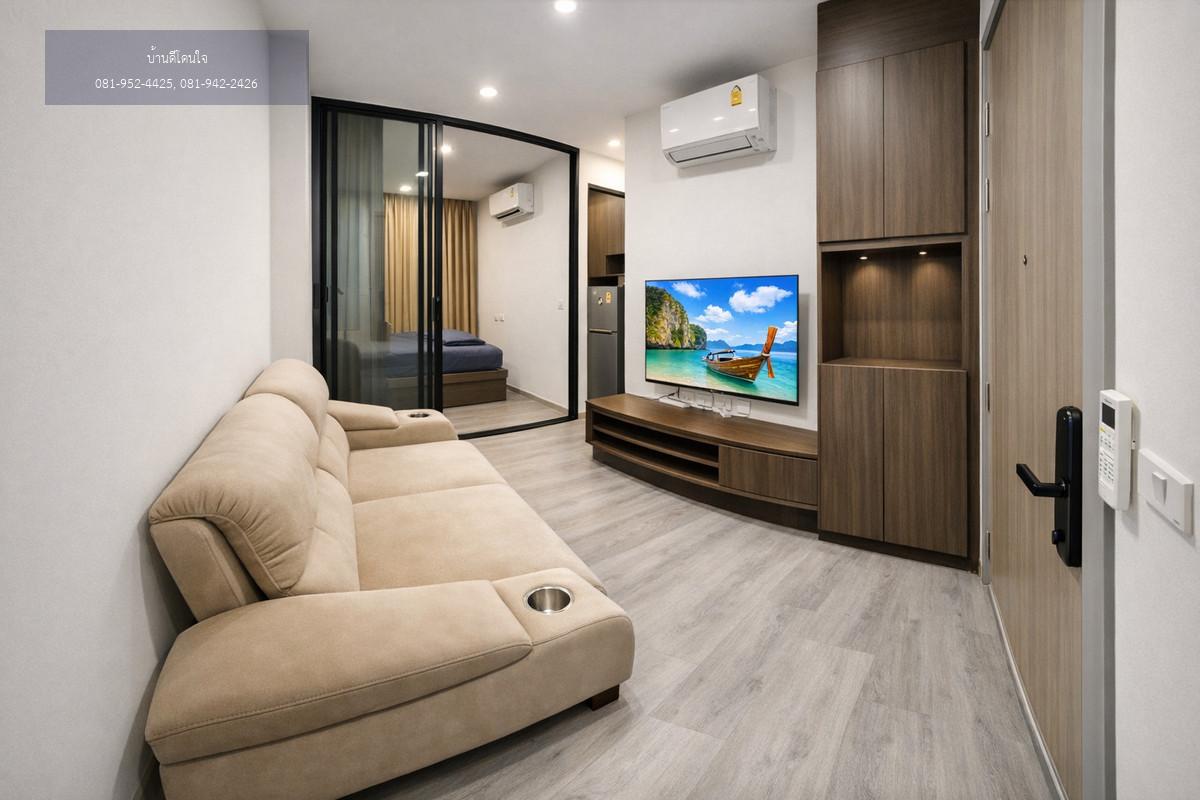 ให้เช่า The Origin ลาดพร้าว–บางกะปิ (25.5 ตร.ม.) เฟอร์ครบ พร้อมเข้าอยู่