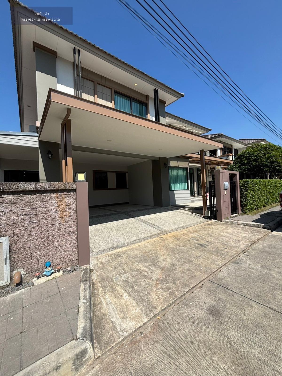 ให้เช่า บ้านใหม่ ภัสสร บางนา-วงแหวน (60 ตร.ว.) 4 นอน 4 น้ำ ใกล้สุวรรณภูมิ