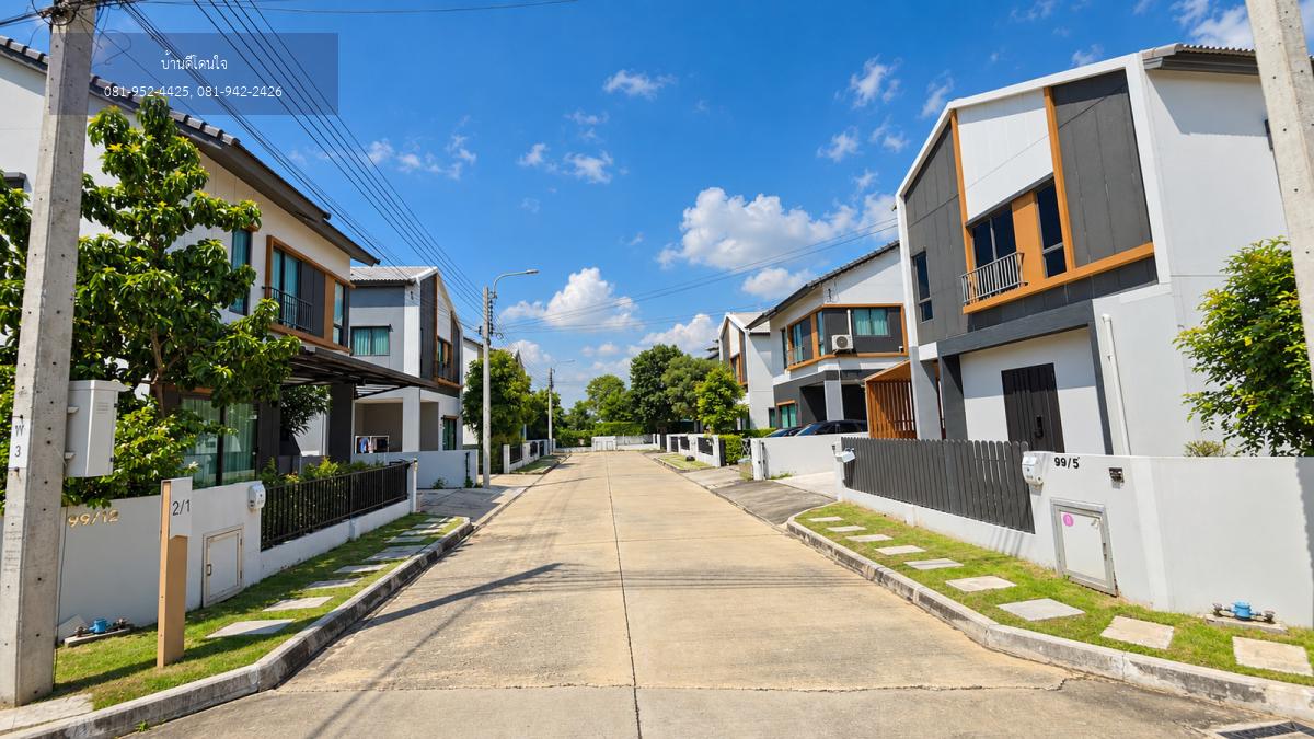 ขายบ้านแฝด อณาสิริ บางนา (49.4 ตร.ว.) 3นอน3น้ำ หลังมุม