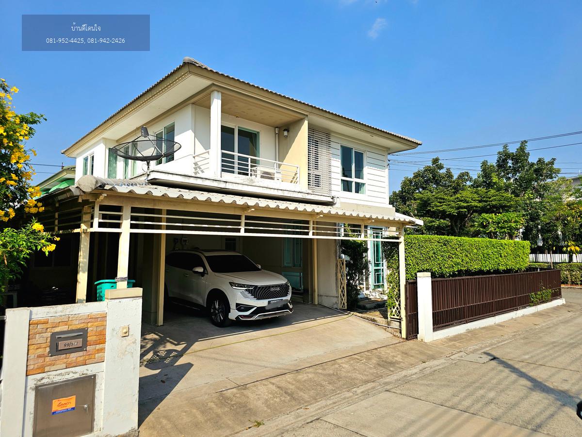 ขายบ้าน ชลลดา สุวรรณภูมิ (80 ตร.ว.) 4 นอน 3 น้ำ หลังมุม