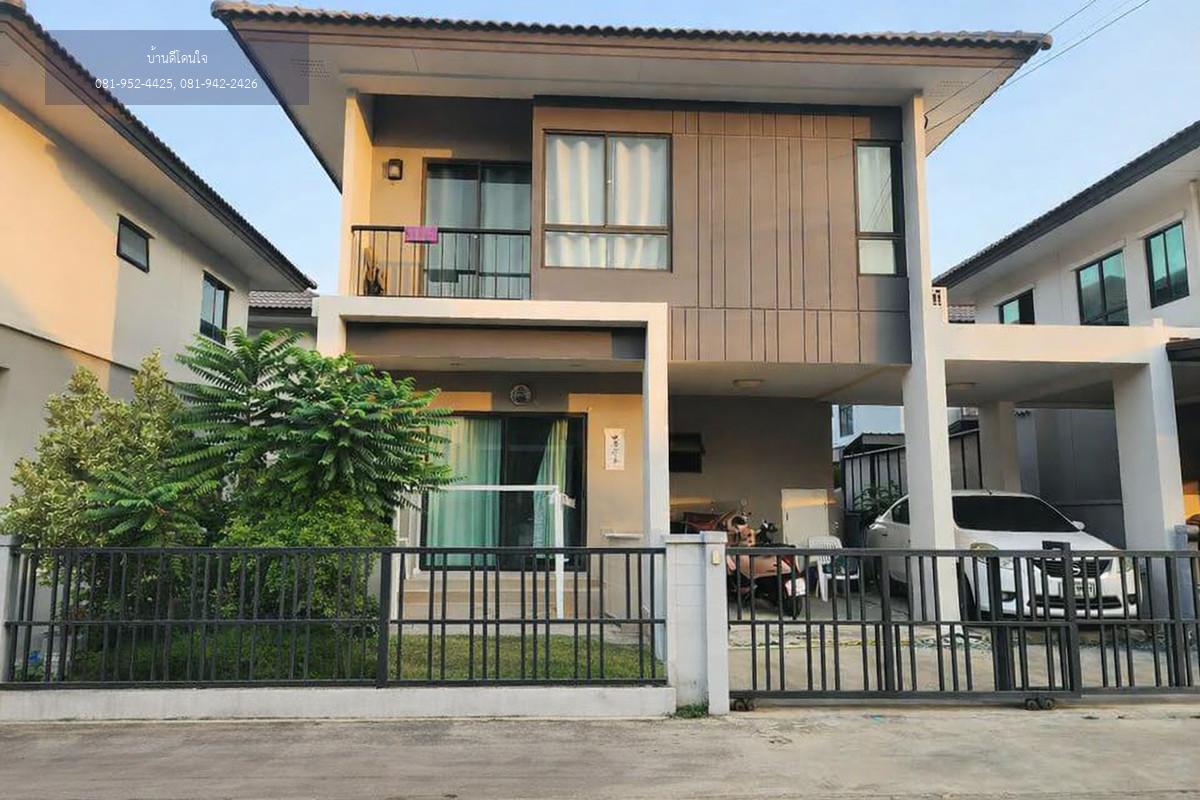 ขายบ้านแฝด พลีโน่ สุขสวัสดิ์–ประชาอุทิศ (36 ตร.ว.) 3 นอน 2 น้ำ พร้อมเข้าอยู่