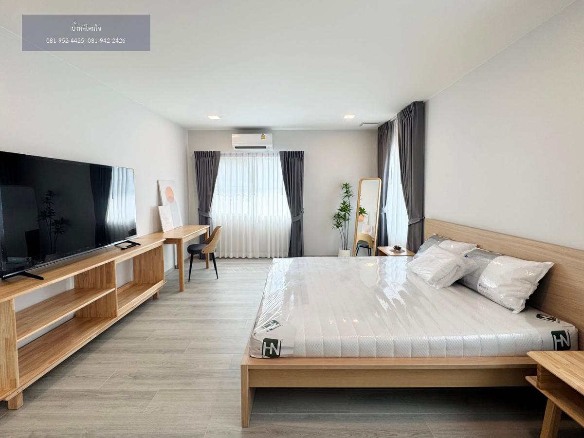ให้เช่าบ้านเดี่ยว ชัยพฤกษ์ บางนา กม.15 (60.2 ตร.ว.) 3นอน 4น้ำ รีโนเวทใหม่ สไตล์โมเดิร์นญี่ปุ่น