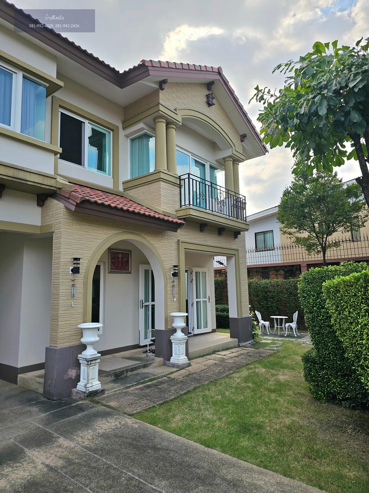 ขายหมู่บ้านลัดดารมย์ วัชรพล-รัตนโกสินทร์ ขนาด 81.3 ตร.ว. พร้อมอยู่