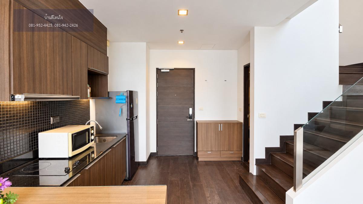 โปรไฟไหม้ ราคาพิเศษ Ideo Q พญาไท (61.13 ตร.ม.) Duplex 1 นอน 2 น้ำ ติด BTS ราชเทวี