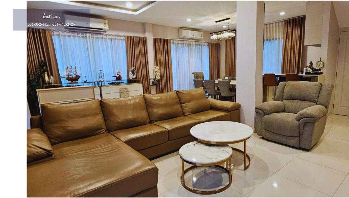 ให้เช่าบ้านหรู Bangkok Boulevard พระราม9 (53.9 ตร.ว.) 4 นอน 3 น้ำ เลี้ยงสัตวได้