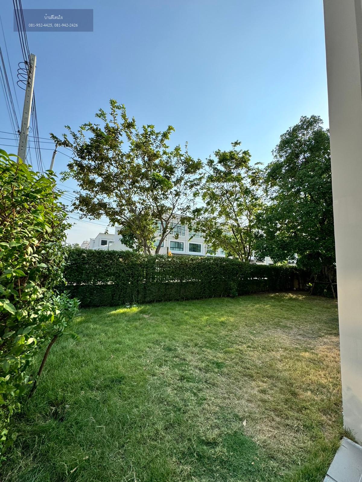 ให้เช่าทาวน์โฮม 3 ชั้นใหม่ Q Prime สุขุมวิท77 (46 ตร.ว.) 3 นอน 4 น้ำ หลังมุม มีสวนส่วนตัว