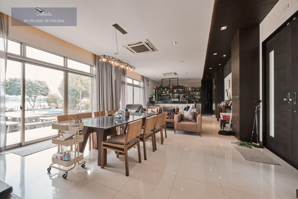 ขายบ้านริมทะเลสาบ Perfect Masterpiece Lakeside (297.6 ตร.ว.) บรรยากาศส่วนตัว สไตล์รีสอร์ท