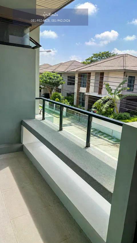 ให้เช่าบ้านเดี่ยว หมู่บ้านสราญสิริ ศรีวารี ลาดกระบัง 54 (93 ตร.ว.) หลังมุม ติดโซลาร์เซลล์
