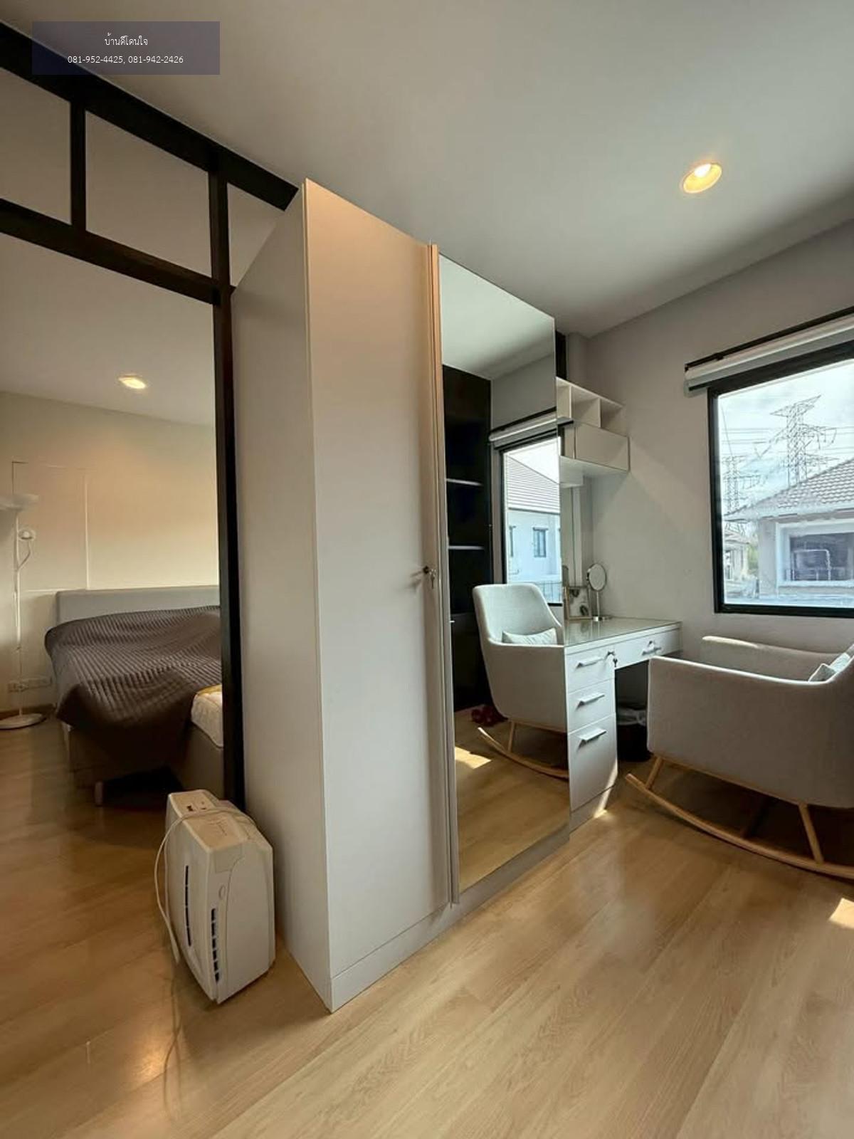 ให้เช่าบ้านเดี่ยว อารียา โคโม่ บางนา (57 ตร.ว.) 3 นอน 3 น้ำ มีบริเวณสวน