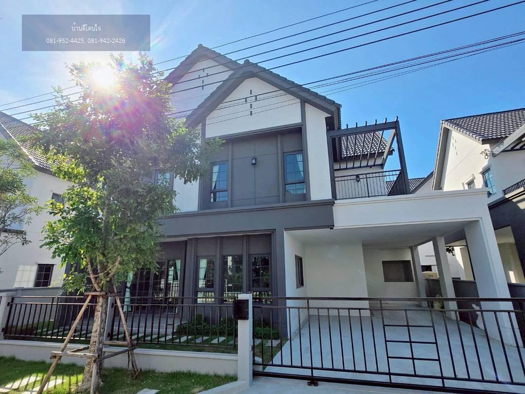 ให้เช่าบ้านเดี่ยว Centro Bangna (65 ตร.ว.) 4 นอน 5 น้ำ ใกล้เมกาบางนา