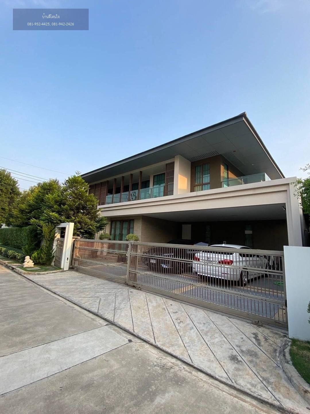 ให้เช่าบ้านเดี่ยว เศรษฐสิริพหล-วัชรพล (105 ตร.ว.) 4 นอน 5 น้ำ บ้านหัวมุม ตรงข้ามคลับเฮ้าส์