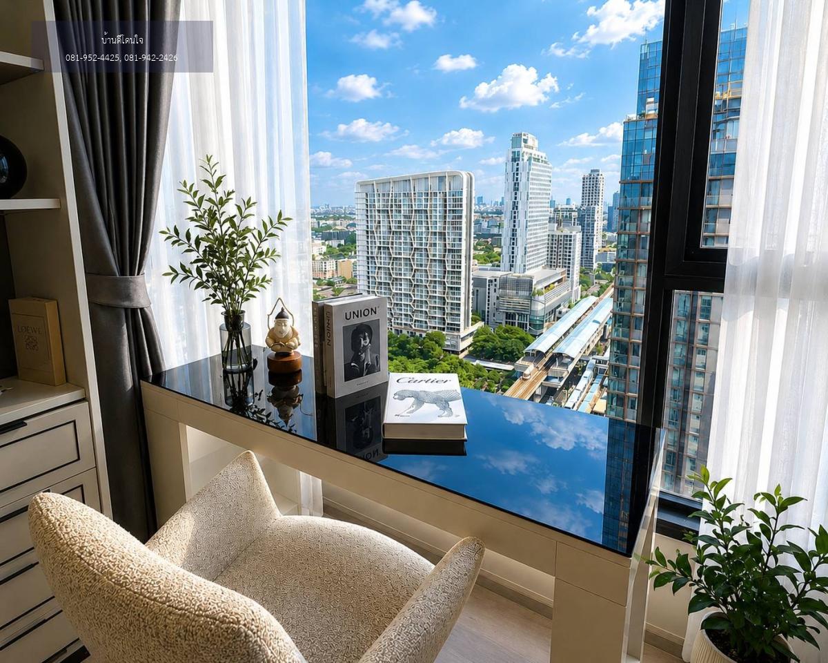 ให้เช่า Aspire Onnut Station (35 ตร.ม.) 1 Bed plus ใกล้ BTS อ่อนนุช