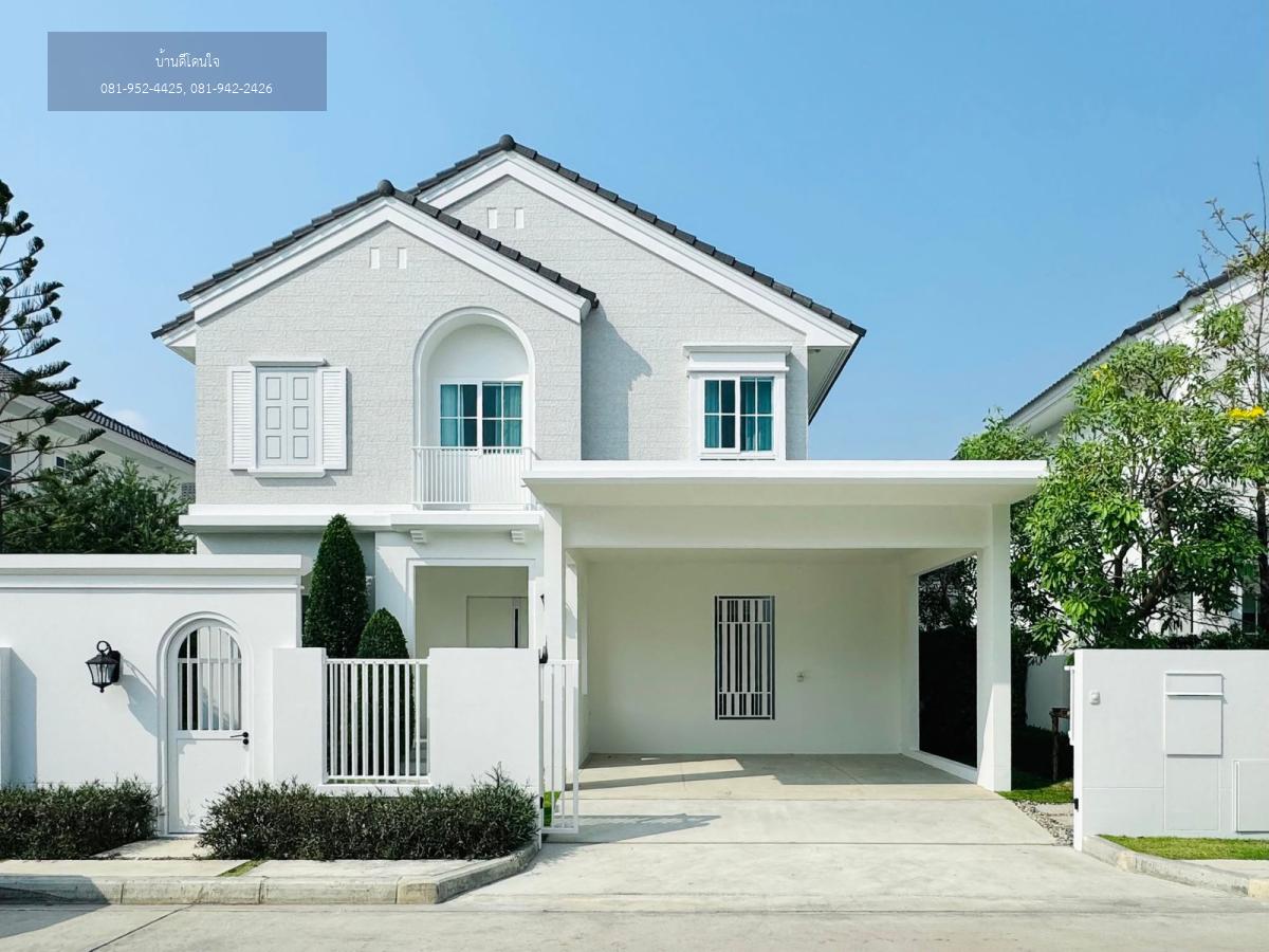 ให้เช่าบ้านเดี่ยว ชัยพฤกษ์ บางนา กม.15 (60.2 ตร.ว.) 3นอน 4น้ำ รีโนเวทใหม่ สไตล์โมเดิร์นญี่ปุ่น