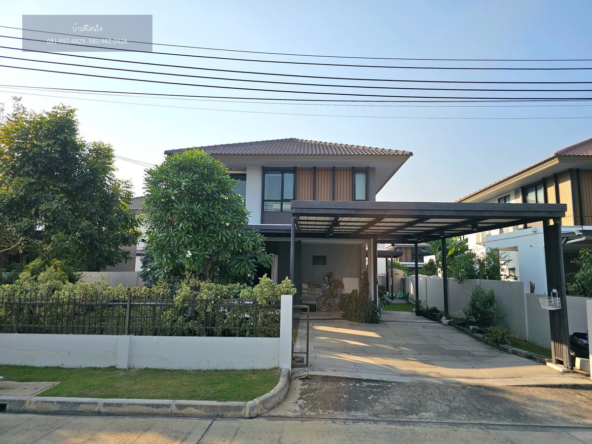 ขายด่วน!! บ้านบุราสิริ บางนา (65.2 ตร.ว.) 4 นอน 2 น้ำ หน้าบ้านเป็นสวน