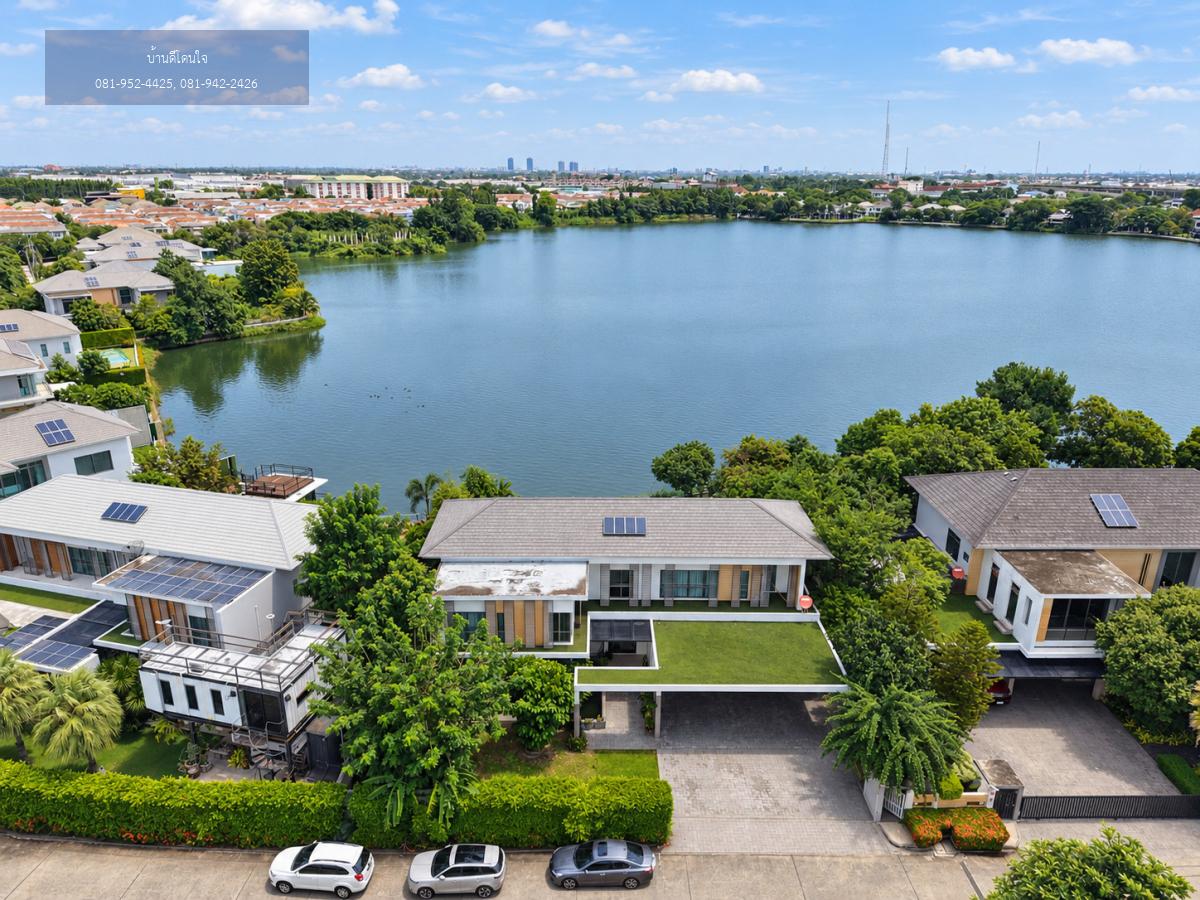 ขายบ้านริมทะเลสาบ Perfect Masterpiece Lakeside (297.6 ตร.ว.) บรรยากาศส่วนตัว สไตล์รีสอร์ท