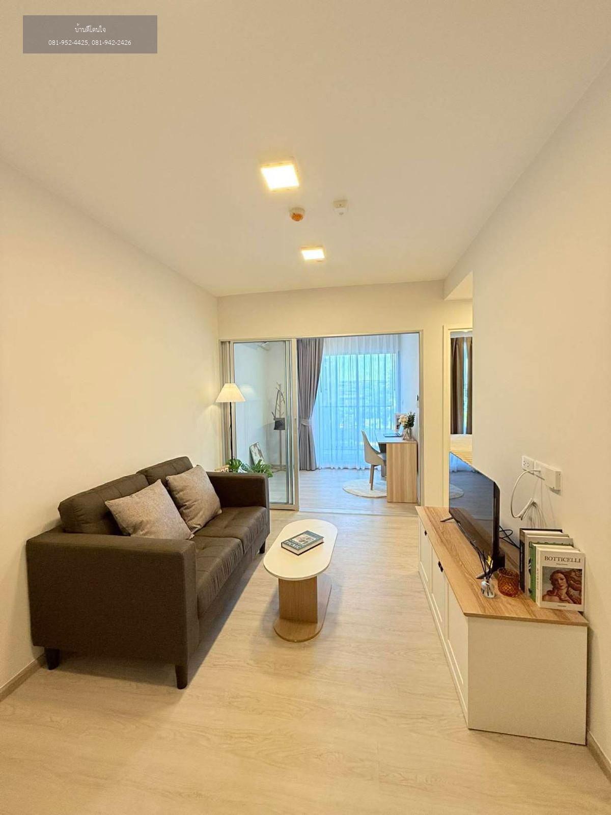 ให้เช่า พลัมคอนโด สุขุมวิท 62 (35 ตร.ม.) 2 นอน 1 น้ำ เฟอร์ครบ พร้อมเข้าอยู่