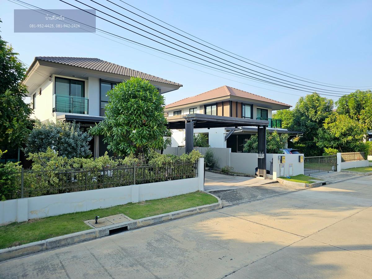 ขายด่วน!! บ้านบุราสิริ บางนา (65.2 ตร.ว.) 4 นอน 2 น้ำ หน้าบ้านเป็นสวน