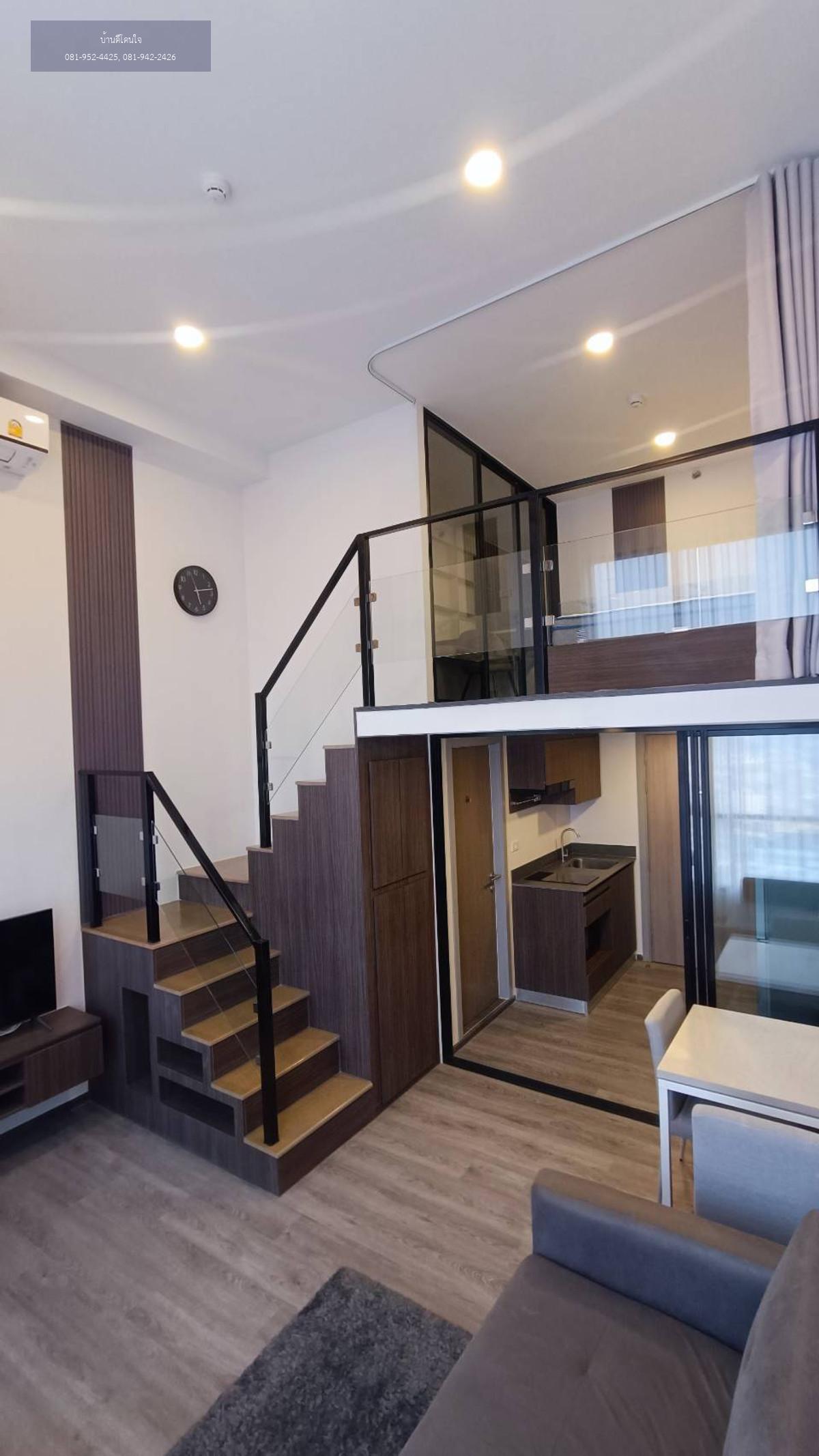 ให้เช่า The Origin ลาดพร้าวบางกะปิ (35 ตร.ม.) 1 ห้องนอน Duplex ใกล้ The Mall บางกะปิ