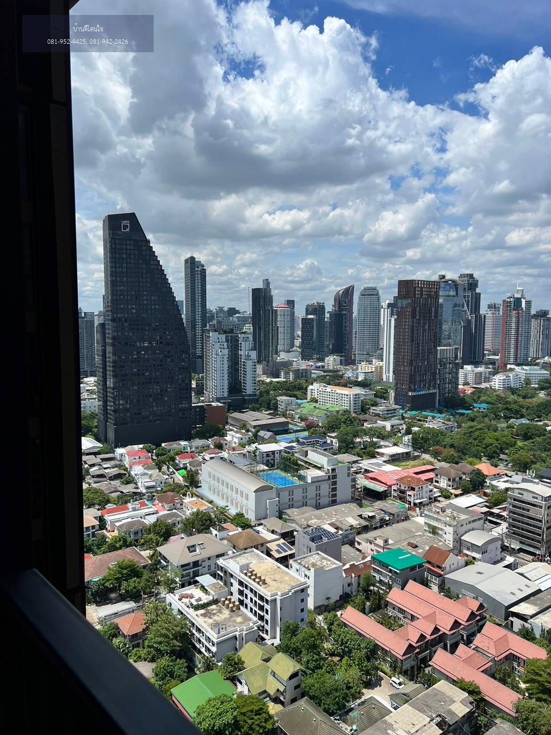 ให้เช่าคอนโด Oka Haus Sukhumvit 36 (35 ตร.ม.) 1 นอน 1 น้ำ พร้อมอยู่