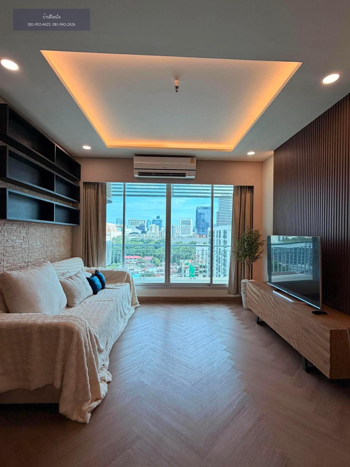 ให้เช่าคอนโด The Address Siam (100 ตร.ม.) ห้องมุม ใกล้ BTS ราชเทวี และย่านสยาม