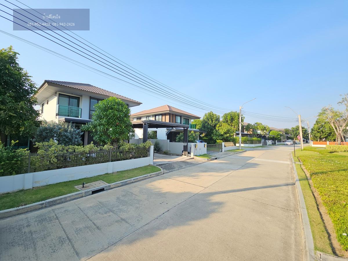 ขายด่วน!! บ้านบุราสิริ บางนา (65.2 ตร.ว.) 4 นอน 2 น้ำ หน้าบ้านเป็นสวน