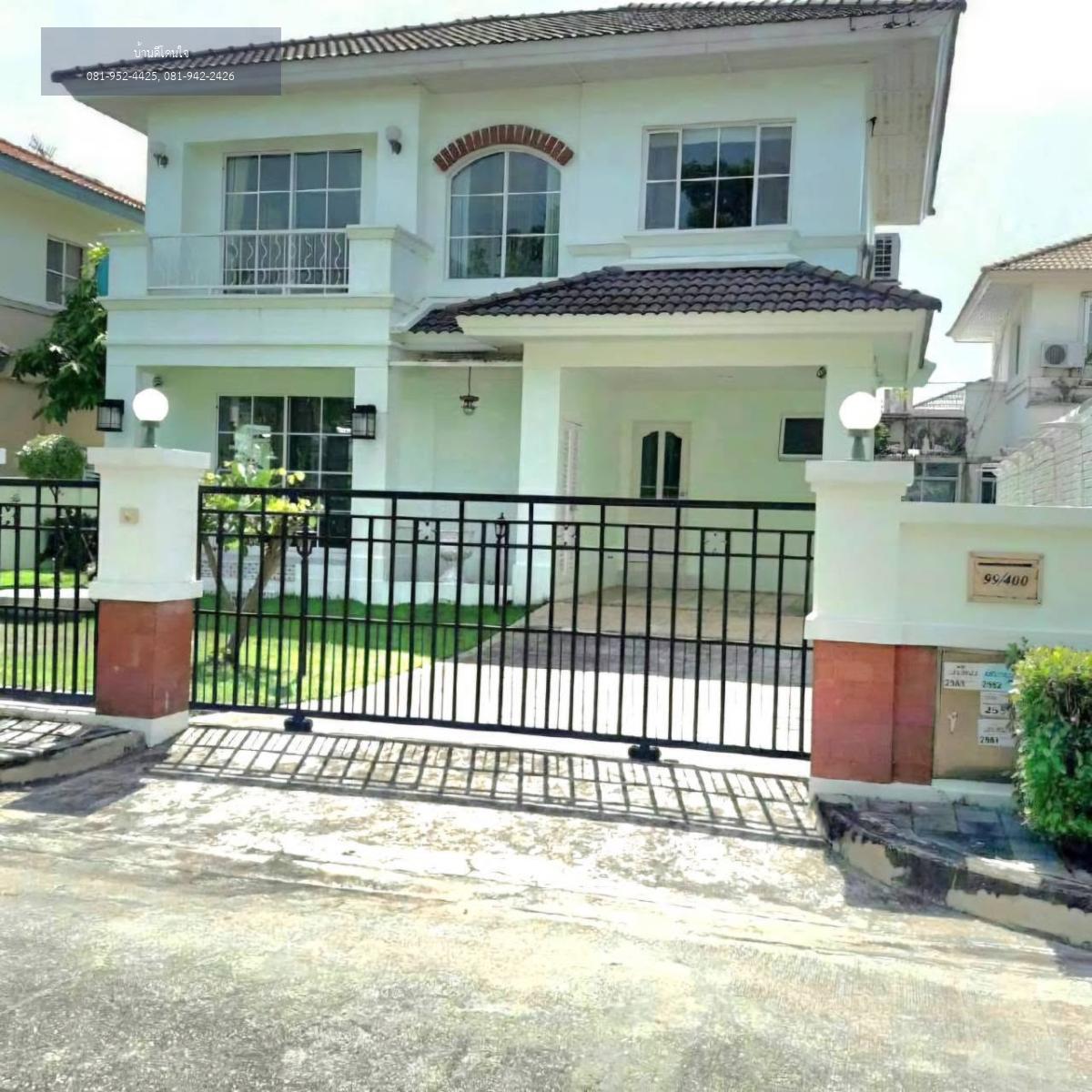 ให้เช่าบ้านเดี่ยว มัณฑนา อ่อนนุช–วงแหวน 1 (67 ตร.ว.) 4นอน 4น้ำ ใกล้สุวรรณภูมิ