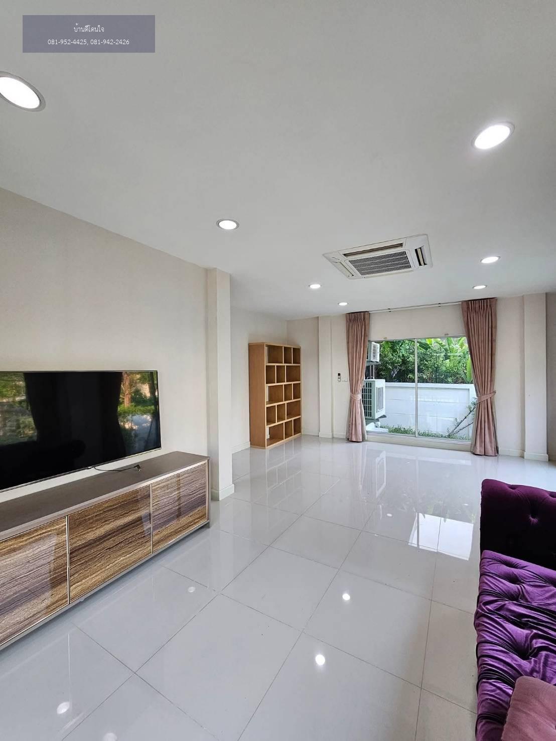 ให้เช่าบ้านเดี่ยว Life Bangkok Boulevard รามอินทรา (64 ตร.ว.) หลังมุม ติดถนนรามอินทรา