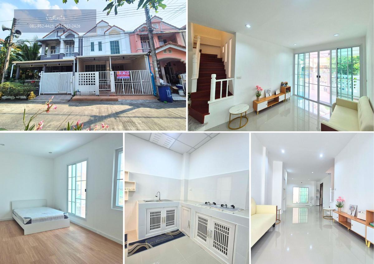 ขายด่วน!! ทาวน์เฮาส์ วรารักษ์ คลองสาม (20 ตร.ว.) 3 นอน 2 น้ำ 1 รีโนเวทใหม่ พร้อมอยู่