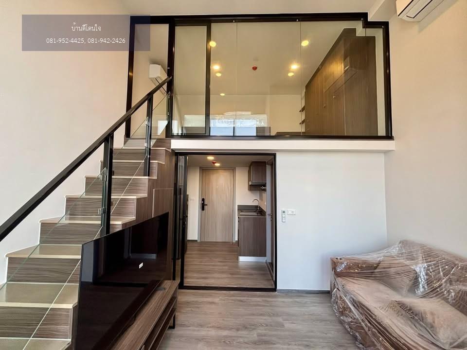 ให้เช่า The Origin ลาดพร้าว–บางกะปิ (35 ตร.ม.) ห้อง Duplex ใกล้ MRT บางกะปิ