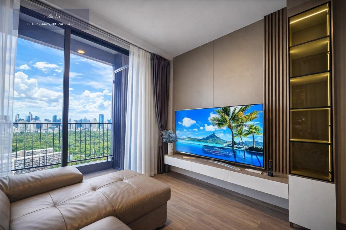 ให้เช่าคอนโด เดอะ คราวน์ เรสซิเดนซ์ (45 ตร.ม.) 1 ห้องนอน 1 ห้องน้ำ วิวสวนเบญจกิติ