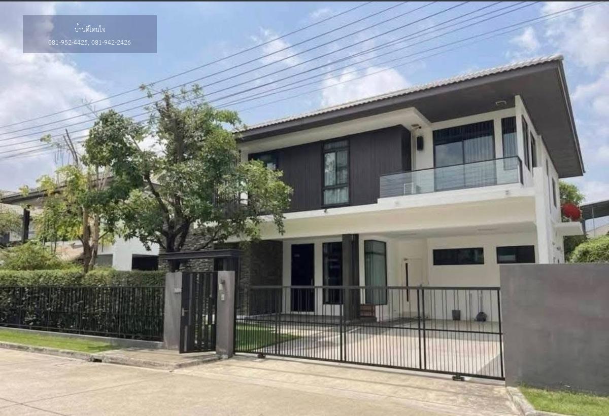ให้เช่าบ้านเดี่ยว มัณฑนา ศรีนครินทร์-บางนา (83 ตร.ว.) 4 นอน 4 น้ำ ใกล้ทางด่วน