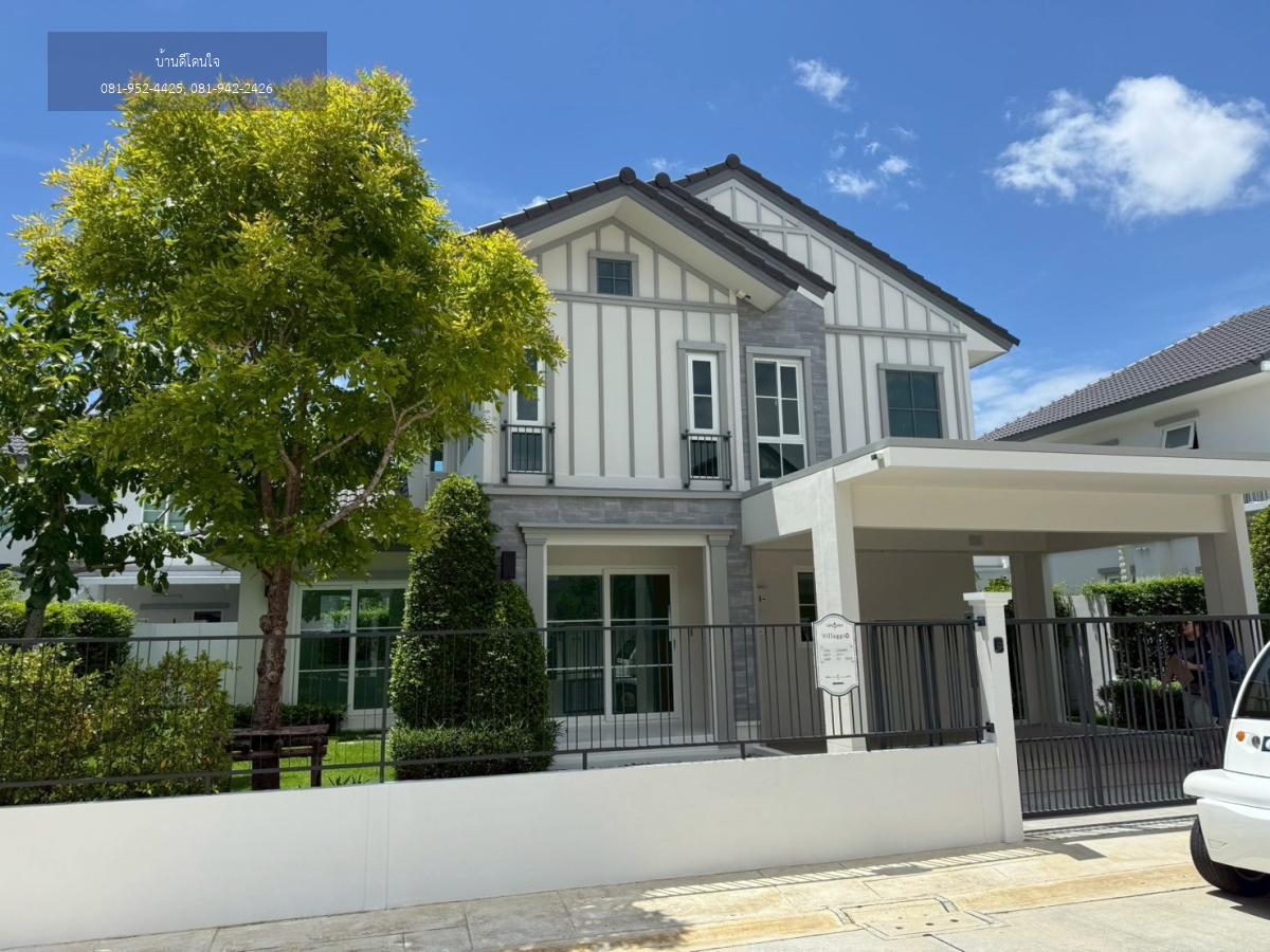 ให้เช่า บ้านใหม่  Villaggio 3 ศรีนครินทร์-บางนา (63 ตร.ว.) 4 นอน 3 น้ำ เลี้ยงสัตว์ได้