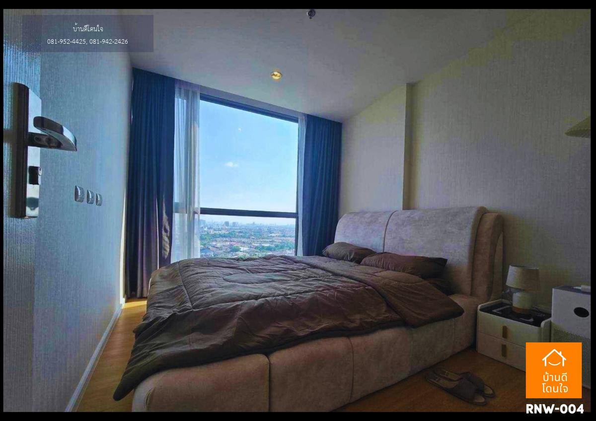 ให้เช่า The Cuvee ติวานนท์ (31.84 ตร.ม.) 1 นอน 1 น้ำ ติด MRT ติวานนท์