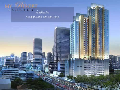 ให้เช่าคอนโด My Resort Bangkok (67.62 ตร.ม.) 2 นอน 1 น้ำ ใกล้ MRT เพชรบุรี