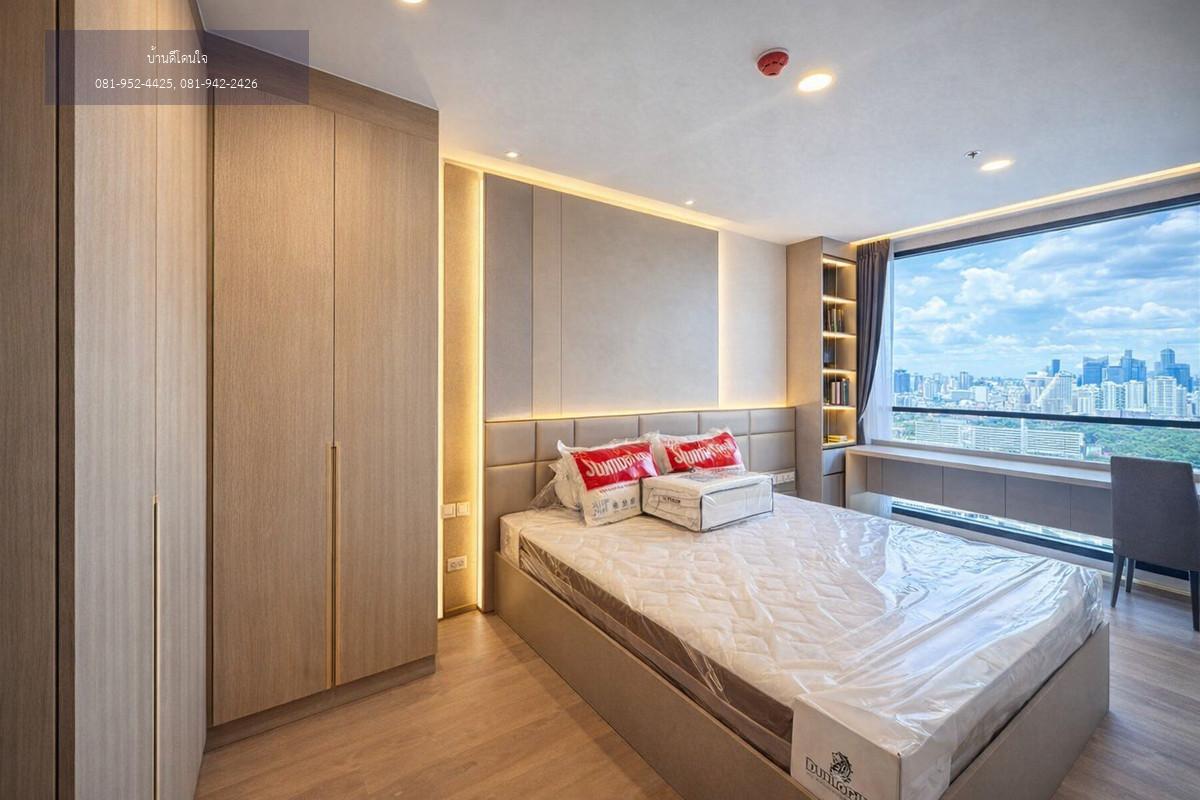 ให้เช่าคอนโด เดอะ คราวน์ เรสซิเดนซ์ (45 ตร.ม.) 1 ห้องนอน 1 ห้องน้ำ วิวสวนเบญจกิติ