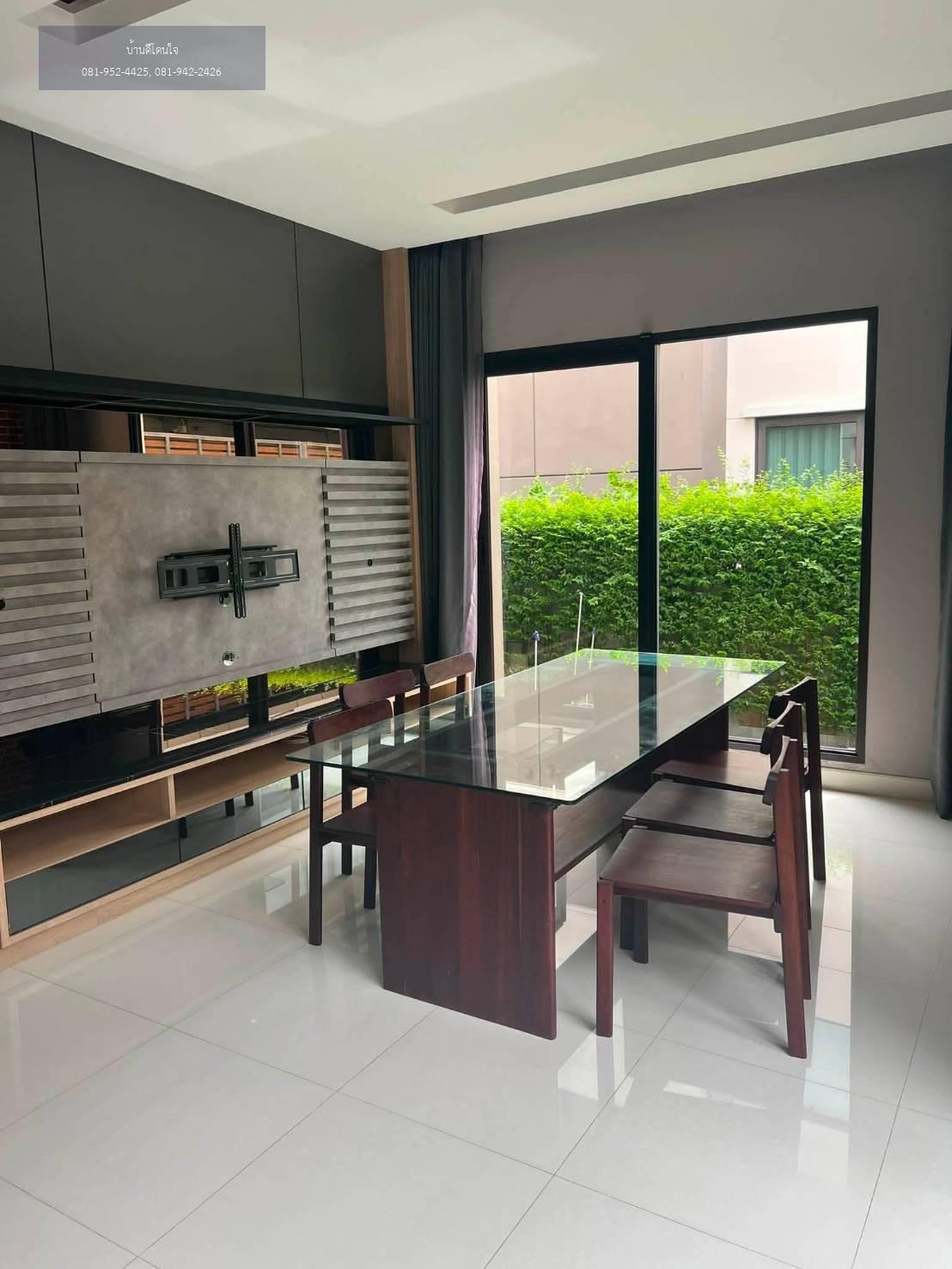 ให้เช่าบ้านเดี่ยว  The city Bangna km.7 (62 ตร.ว.) 4 นอน 4 น้ำ ใกล้เมกาบางนา