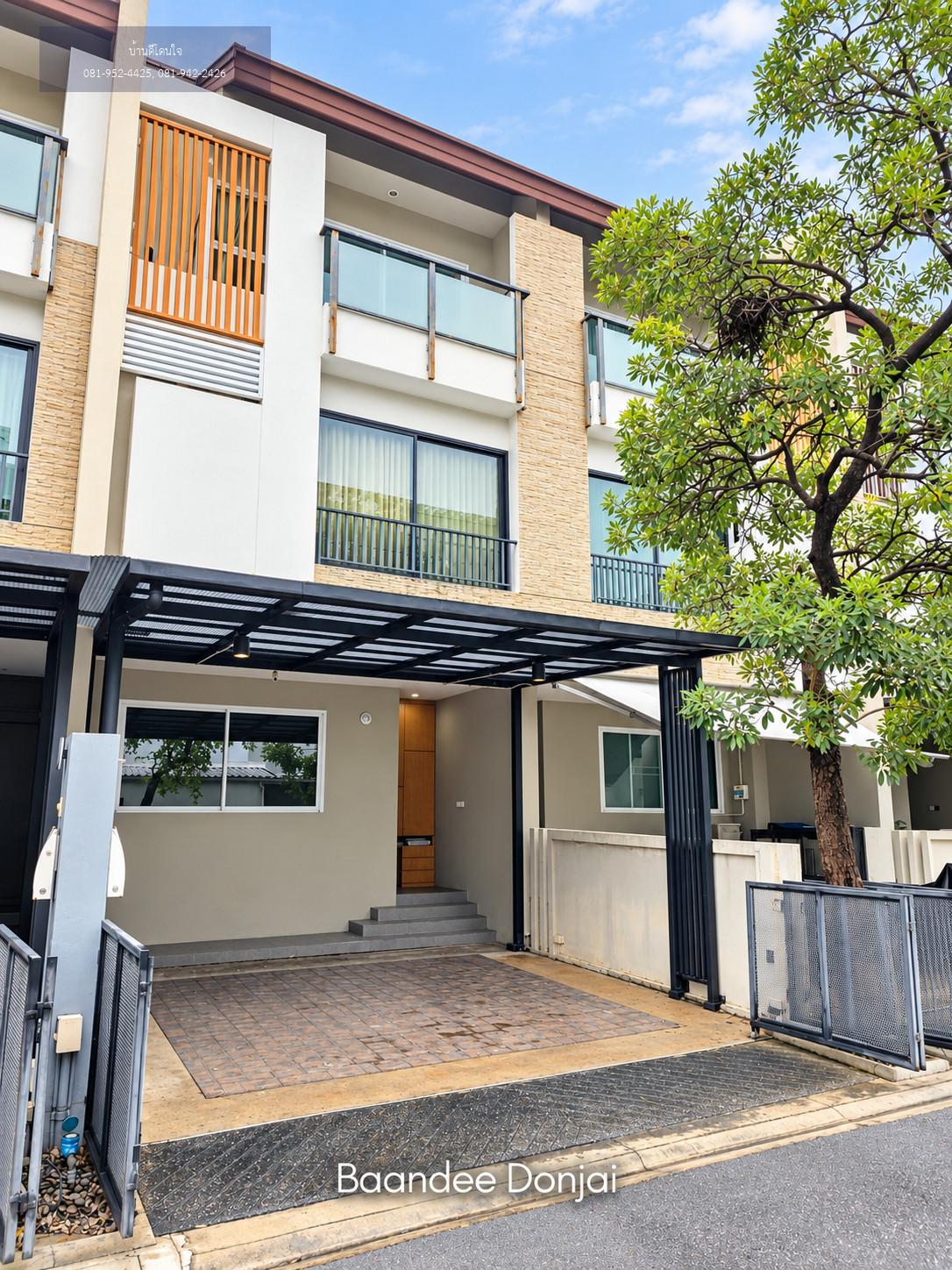 ขายทาวน์โฮม Private Nirvana Life Exclusive (25.5 ตร.ว.) 3นอน4น้ำ ใกล้ Central EastVille