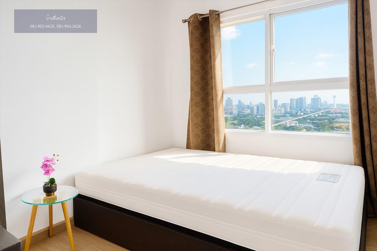 ให้เช่าคอนโด ห้องมุมวิวแม่น้ำชัด The Trust @BTS Erawan เฟอร์ครบ พร้อมอยู่ (30 ตร.ม.)