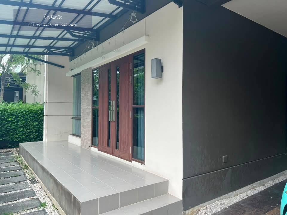ให้เช่าบ้านเดี่ยว  The city Bangna km.7 (62 ตร.ว.) 4 นอน 4 น้ำ ใกล้เมกาบางนา