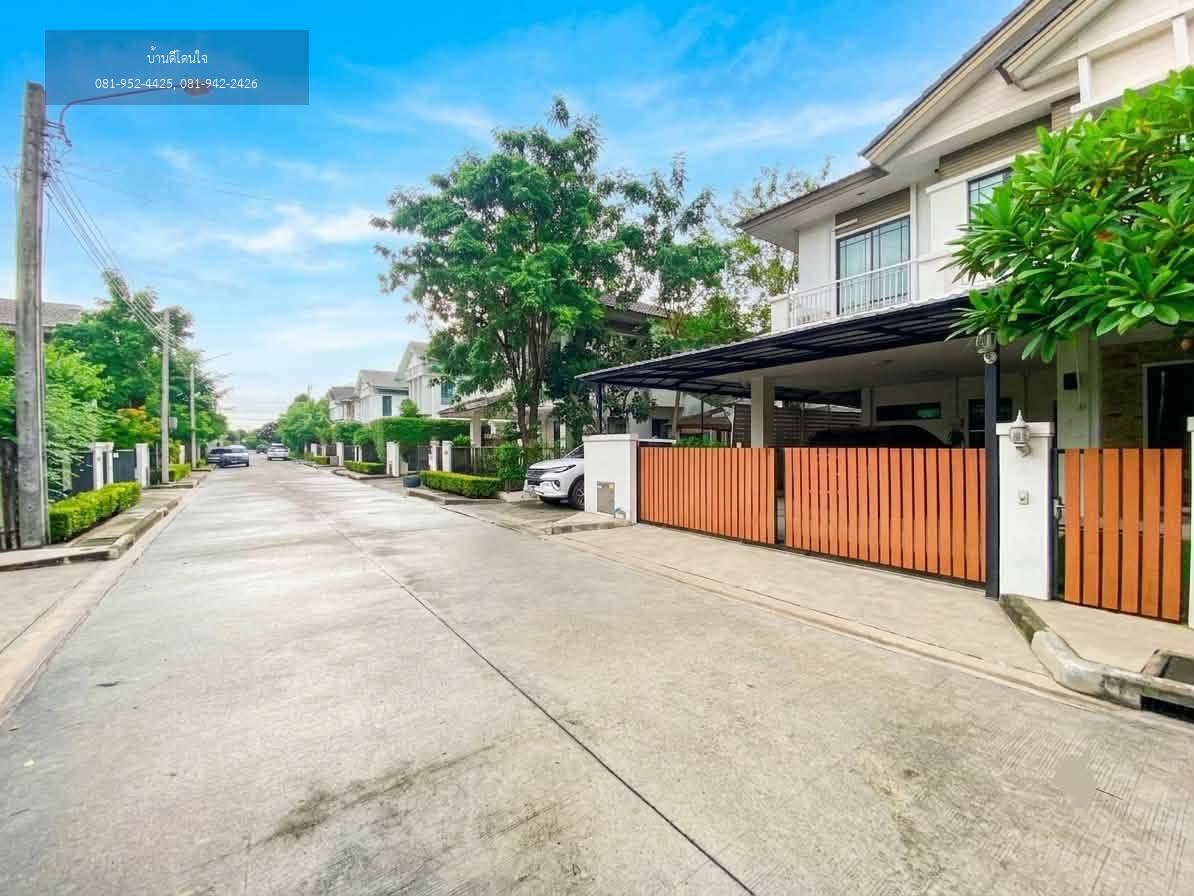 ขาย/ให้เช่าบ้านเดี่ยว มัณฑนา เลค วัชรพล (87 ตร.ว.) 6 นอน 3 น้ำ พร้อมอยู่ ใกล้ทางด่วน